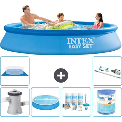 Intex Piscine Easy Set Ronde - 305x61 cm - 7-pièces S40882 (1/5)