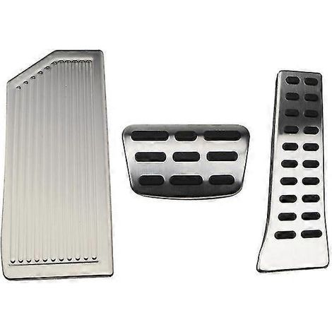 Couvre-pédales pour Hyundai Sonata IX35, I40, IX45, Tucson, Santa Fe, Nexo, Genesis / Kia Ceed, Sportage QL, Sorento KX5, K5, Optima - Pédales - Pour boîte automatique (3 pièces) (1/5)