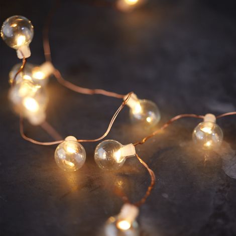 Guirnalda LED navideña de 2 m - 20 luces de Navidad de 2 m (1/2)
