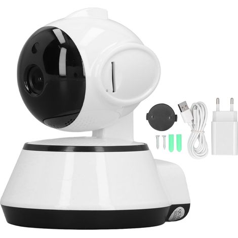 Caméra réseau intelligente 720P vidéo 1MP sécurité surveillance bébé sans fil pour application V380 (1/5)