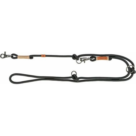 Ramal ajustable para perro Trixie Be Nordic Negro Arena L/XL (1/5)