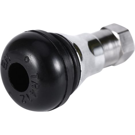 1 valve TR412 en laiton chromé pour pneu sans chambre, valve de roue AC pour voitures et motos (1/5)