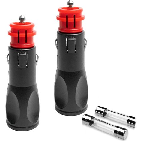 2 Pcs Prise Allume Cigare 12v Male, Fiche Allume Cigare 12v Male (1/5)