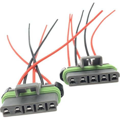 Connecteur de faisceau de câblage automobile pour résistance de ventilateur Buick 12084891/15324857 DJ7055W-2.8-11/21