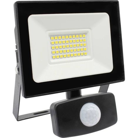 Megatron ISPOT M PIR MT68031 Projecteur LED extérieur avec détecteur de mouvements CEE: D (A - G) 18 W Couleur d'éclairage (ampoule LED): blanc neu S516582 (1/2)