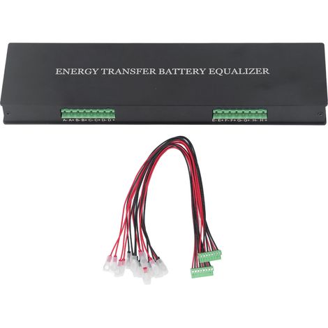 Ecualizador de batería impermeable IP67 de 96 V con protección contra polaridad inversa y equilibrador de voltaje de batería. (1/5)