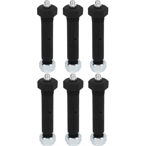 Boulon de manille à ressort d'essieu de remorque avec écrou de blocage, Type de graisse en acier, œil humide pour essieux 2000 3500 5200 6000 7000 (1/5)