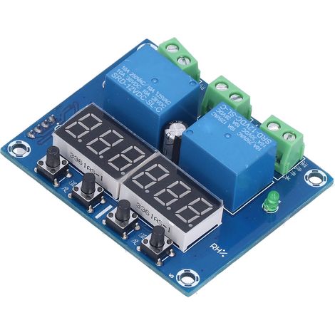 Module de contrôle de température et d'humidité, carte thermostat automatique numérique à double sortie avec capteur (1/5)