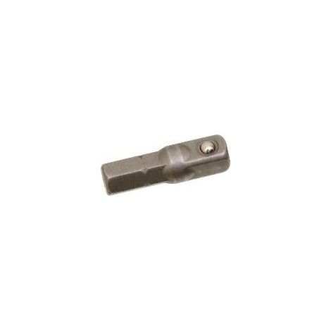 Embout porte-douille 1/4" (25 mm) – acier Silicium S2 – entraînement 1/4" – MOB