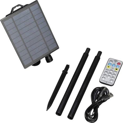 Scatola batteria solare Konstsmide 3776-000 sensore luce timer