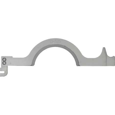Mâchoire de serrage gauche D 125 mm, 45 254632