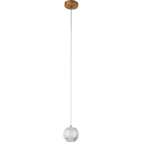 Suspension Brillant dorée boule LED CCT 5W Prestige (1/5)