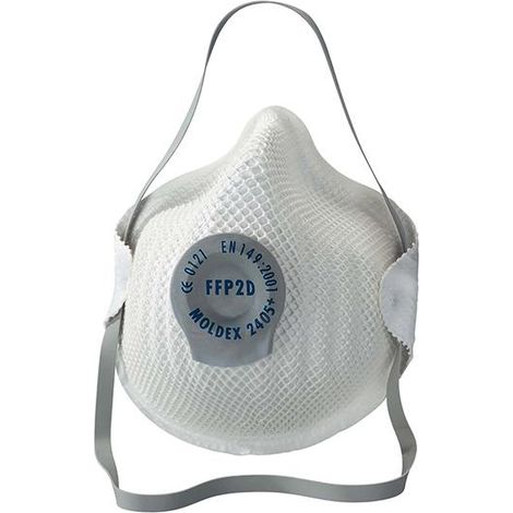 Moldex Classic Series FFP2 NR D Valved Masks, Pack of 20