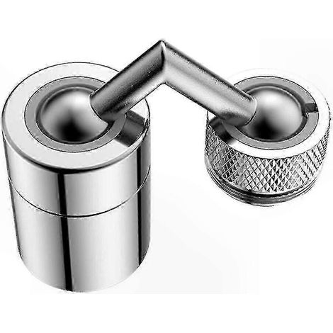 Aérateur de robinet universel rotatif à 360°, filetage M24, buse de robinet de cuisine et de salle de bain, conception rotative pour un meilleur contrôle du débit d'eau. (1/5)