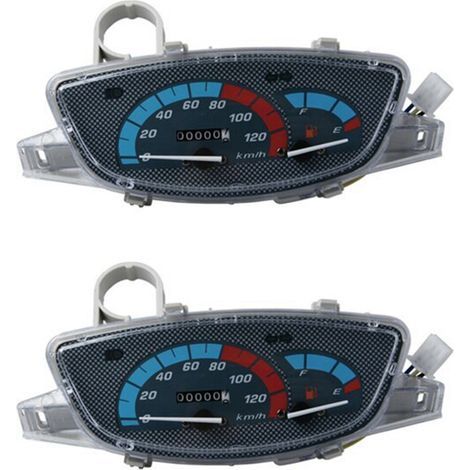2X Odomètre de Compteur de Vitesse de Moto D'Assemblage D'Instruments de Scooter de Moto pour Accessoires de Moto DIO ZX AF34 / AF35 (1/2)