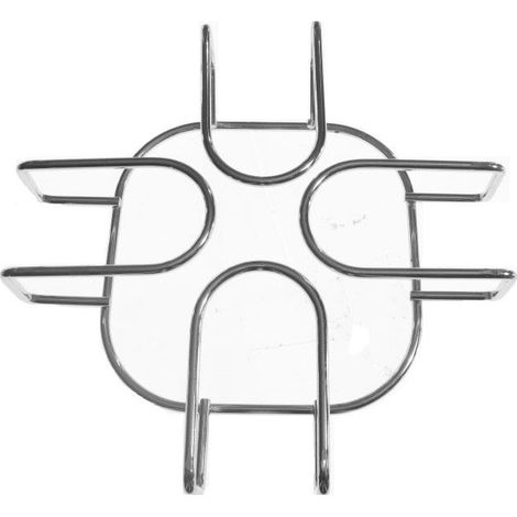 FRANKE GRIGLIA COLORE INOX CM 14 X 14 CUCINA GAS PIANO COTTURA F 1502