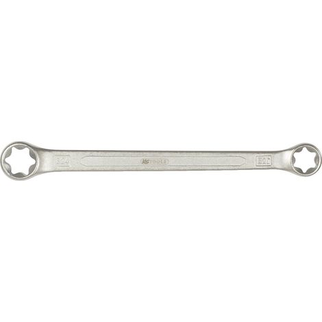 1 - Clé Polygonale Droite - Clé Torx - E16xE22 - Chrome Vanadium - Finition Satinée - Pour Mécanique Auto