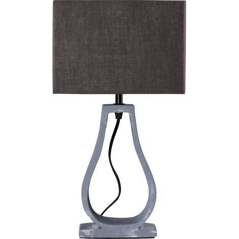 Lampada da tavolo Candellux FEMO 41-79985 grigia cemento (1/3)