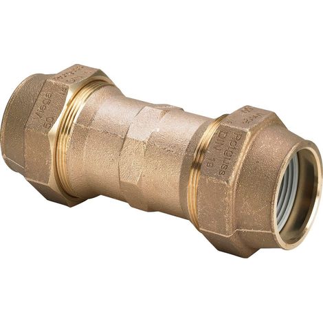 Viega Maxiplex-Manguito de reparación, d 32mm Bronce rojo Modelo 9042, 277543