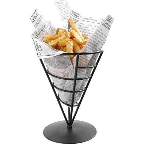 Supporto per snack a base di patatine fritte, per 1 sacchetto, diametro 115x172 mm - Hendi 630938 (1/3)