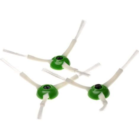 Set mit 3 runden Seitenbürsten, kompatibel mit den iRobot Roomba Saugrobotern E5, E6, E7, i7, i7 Plus und i7+ (1/5)