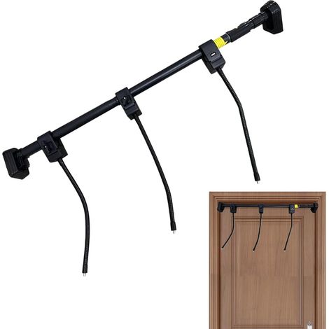 Porte-Couronne Pour Porte d'Entrée Support Adjustable Pour Décoration de Thanksgiving Décorations de Fête Pour Entrée Balcon Cour Porche Halloween Noël Pâques (1/5)