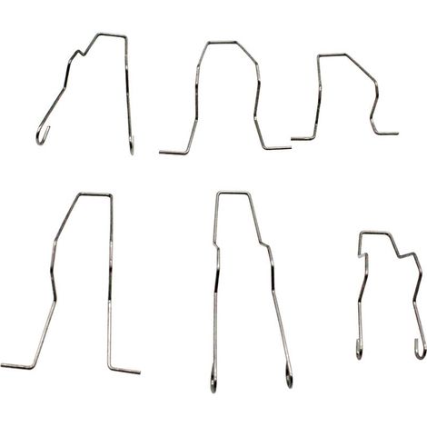 Clips de Ressorts de Retenue d'Ampoule pour Feux de Croisement H1 H4 H7 - Parfait pour Ampoules de Phare de Croisement