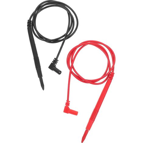 1 Set Sondes de Test Multimètre Câble en Cuivre et Silicone, Pointe Fine, 1000v 10a, pour Professionnels, Améliore L'efficacité des Tests Électriques (1/5)
