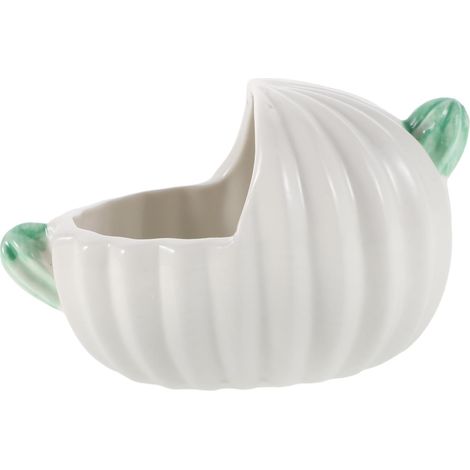 Récipient à Sable en Céramique pour Petits Animaux, Cachette Décorative pour Cage de Hamster, Bain de Sable - MMCD-ZGL-05443 (1/5)