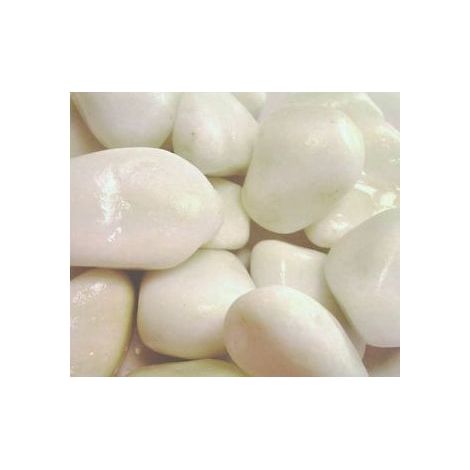 Marbre blanc pur roulé 30/60 25 Kg (1/2)