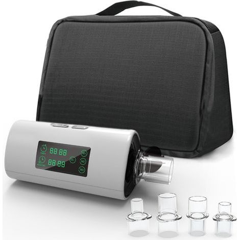 Atemwegsreiniger, 3 Betriebsmodi, USB-aufladbare elektrische Reinigungsmaschine mit 4 Adaptern (1/5)