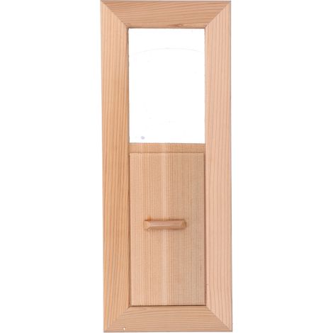 Grille rectangulaire en bois pour Sauna, équipement de Ventilation, accessoire de hammam