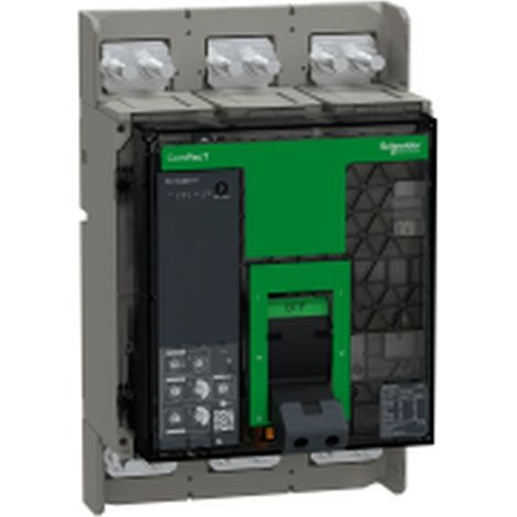NS1000N 50kA 4P 1000A Schalter mit manueller Verriegelung und 50 kA Schutz.