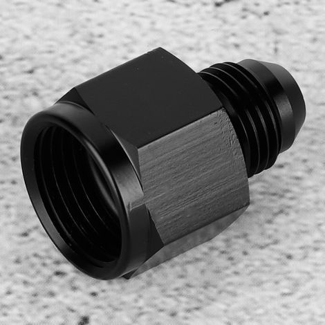 CNC-gefräster Aluminium-Adapter AN8 Innengewinde auf AN6 Außengewinde für Ölkühler, 8AN auf 6AN, hohe Leistung. (1/5)