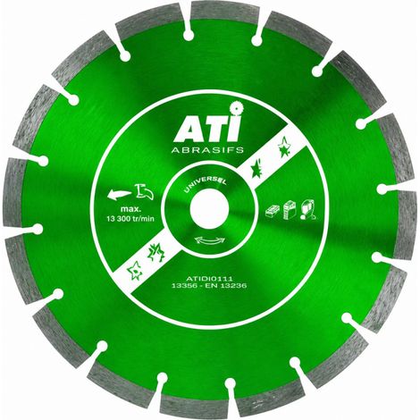 Disco diamantato 10mm, universale, calcestruzzo DSU HQ diametro 115mm