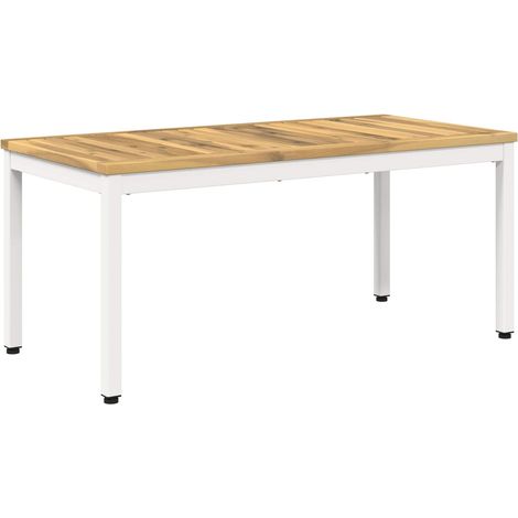 Mesa de centro Blanco 50 x 100,5 x 45 cm vidaXL (1/5)