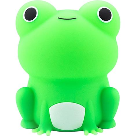 Veilleuse Grenouille Lampe de Chevet Enfant Animal Silicone USB Cadeau Portable Convient Chambre Bébé Décoration Fête, Lumière Blanche Chaude (1/5)