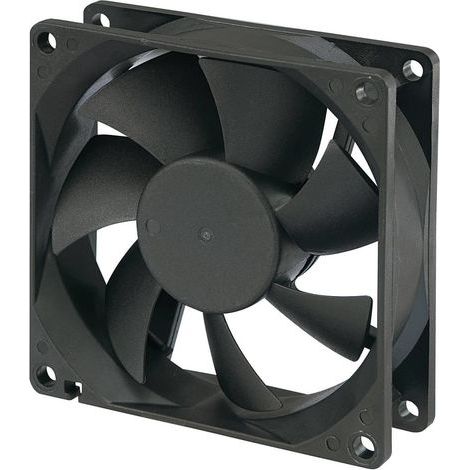 Ventilateur axial TRU COMPONENTS RD8025B12M 189135 12 V/DC 51 m³/h (L x l x H) 80 x 80 x 25 mm 1 pc(s) (1/4)