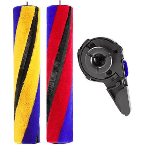 Adatto agli aspirapolvere Dyson: spazzola a rullo leggera, striscia spazzola laser, copertura laterale a rullo, accessori slim V12, V15, V10 (1/5)