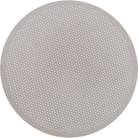 Netzfilter, wiederverwendbar, 6,1 cm, waschbarer Metall-Kaffeefilter aus Edelstahl für Go Makers Espressomaschine (1/4)