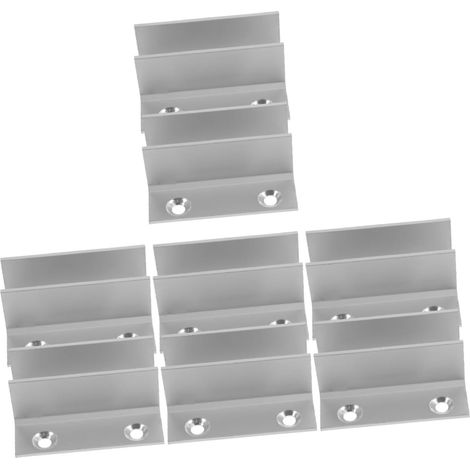 2 pièces guide de sol pour porte coulissante (1/5)