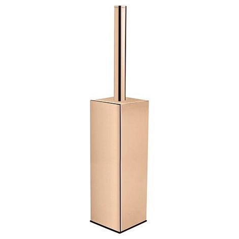 Porte Balai A Poser Domino Or Rose Brosse Robinetterie DOMINO - CRISTINA ONDYNA QU25346P