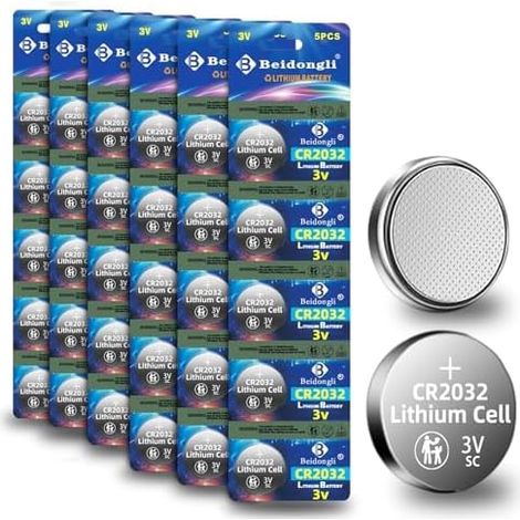 Lithium Bouton Batterie cr2032 30 comprimés [Garantie de 5 Ans] (cr2032-30) (1/5)