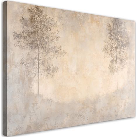 Tableau déco  Brume forestière 100x70 (1/5)