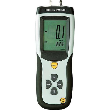 Appareil de mesure de la pression différentielle PM 6530 avec accessoires inclus (1/3)
