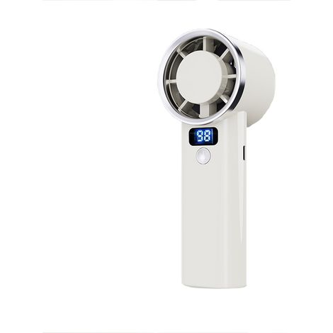 Ventilateur portable vert menthe : Rafraîchissement portable avec longue autonomie (blanc) (1/5)