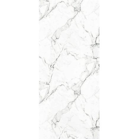 Breuer Duschrückwand Seidenmatt im SoftTouch Dekor 1000x2100mm, Marmor Schwarz-Weiß (1/3)