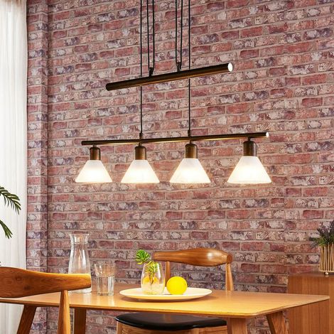 [GEBRAUCHT] B-Ware Lindby Led Hängeleuchte Hängeleuchte Lampe Leuchte Eleasa Easydim 4flammig Schwa