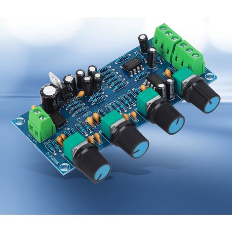 Carte de préamplification, alimentation simple, composants électriques de qualité supérieure pour amplificateur NE5532 (1/5)