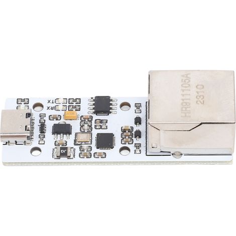 Module réseau série vers Ethernet CH9120 (300 bps à 921 600 bps), USB vers RJ45, 5 V (1/5)